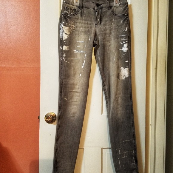 New York & Company Denim - New York & Company gray leggings